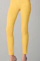 Hudson Nico Mid Rise Super Skinny Jeans in Lemon