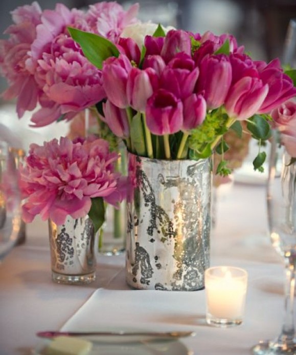 Mercury Glass Containers | Best Wedding Decor | 2012 Wedding ...