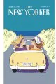 New Yorker car beach towel