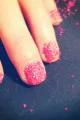 Pink sprinkles