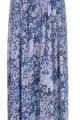 Naveen Printed Maxi Skirt in Oil Blue