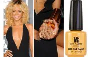 Rihanna Grammy Gold Polish