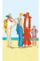 Vogue beach towel