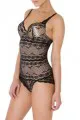 Alluring Shapy Bodysuit Black 40