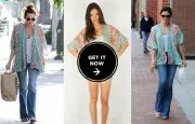 Celebrities in Lovers + Friends Lovebirds Kimono Celebrities in Lovers + Friends Lovebirds Kimono