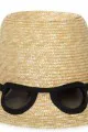 Kate Spade Dunes Lane Straw Cat Eye Sunglasses Hat