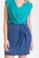 Heed Colorblock Faux Wrap Dress