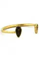 House of Harlow 1960 Double Arrowhead Cuff with Gold Pave