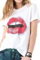 Markus Lupfer Painted Lip Tee