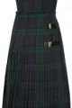 McQ Alexander McQueen The Black Watch Plaid Bustier Dress