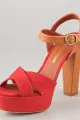 Pour La Victoire Neysa Two Tone Sandals