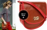 Taylor Swift with Lauren Merkin Stevie Satchel Taylor Swift with Lauren Merkin Stevie Satchel