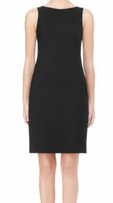 theory black shift dress