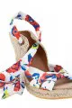 floral wedges