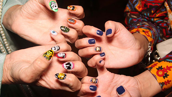 10. "Zombie Nails: 20 Scary Designs for Halloween" - wide 6