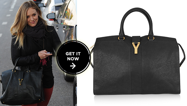 Hilary Duff YSL Bag | YSL Cabas Chyc | YSL Handbags  