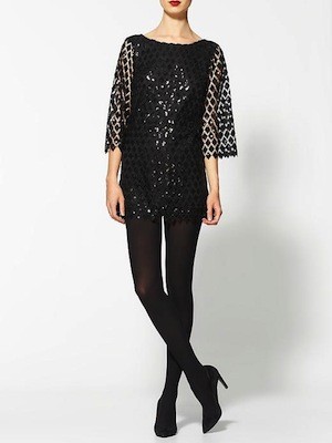 Ark  Co. Black Sequin Dress (47.99, down from 69)