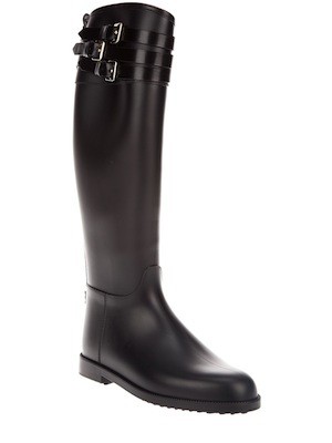 burberry equestrian rain boots