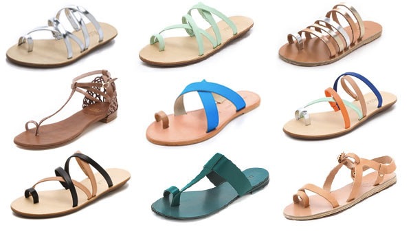 toe ring sandals