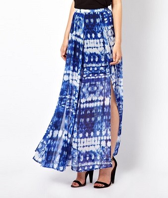 Warehouse Tie Dye Maxi Skirt (59.40, down from 84.85)