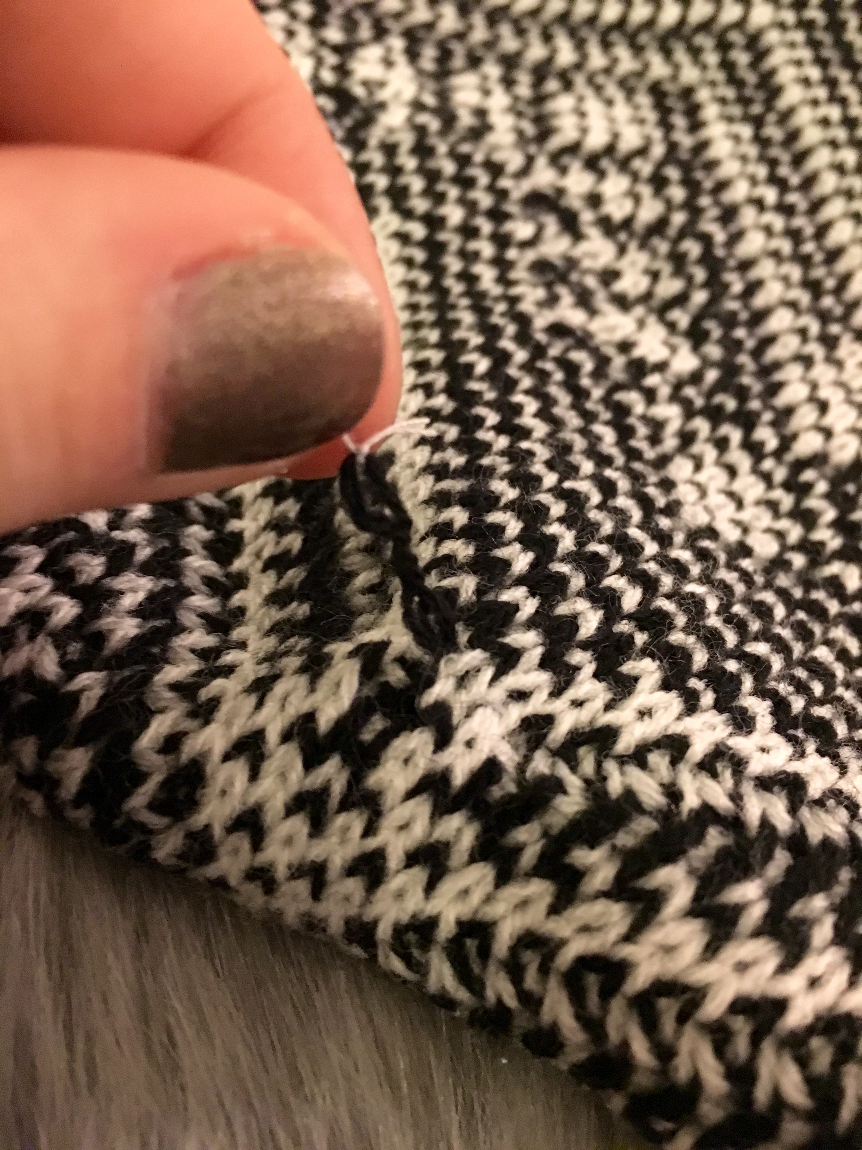 How To Fix Snagged Clothing How To Fix A Snag