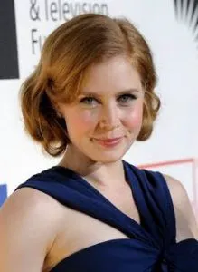 Amy Adams with pin curls