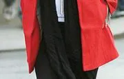 Red Clothing - AnnaLynne McCord Red Jacket