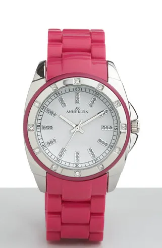 pink watch