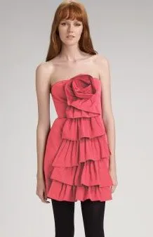 BCBG Rosette Dress