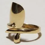 BJ by Jules Kim Nail Ring With Drop BJ by Jules Kim Nail Ring With Drop