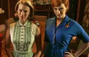 Mad Men Halloween Costumes - Betty Draper and Joan Holloway