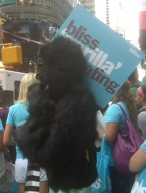 Bliss anti-hair gorilla