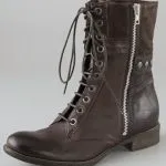 Boutique 9 Rival Lace Up Flat Boots Boutique 9 Rival Lace Up Flat Boots