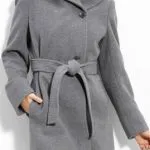 Calvin Klein Hooded Wrap Jacket
