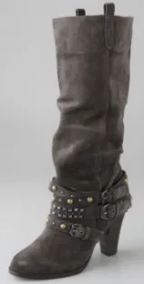 Cassie Suede Studded Boots Cassie Suede Studded Boots