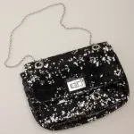 Charlotte Russe Sequin Clutch with Chain Strap Charlotte Russe Sequin Clutch with Chain Strap