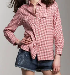 Current Elliot Gingham Shirt