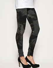 Diesel Floral Print Leggings