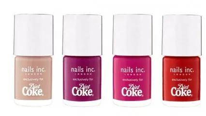 Diet Coke Nail Polish