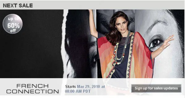 Ebay Fashion Vault French Connection Flash Sale
