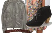Take your summer dress and pair them with these lace up booties for a tougher look.