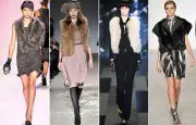 Fur Vests On The Runway