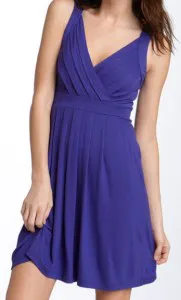 Halogen® Pleated Knit Dress