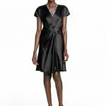 Heritage Satin Pleated Dress