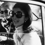 Jackie O in Oval Sunglasses