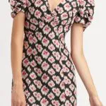 Juicy Couture Silk Floral-Print Dress