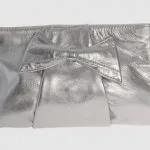 Kaia Peterka Silver Clutch ($175)