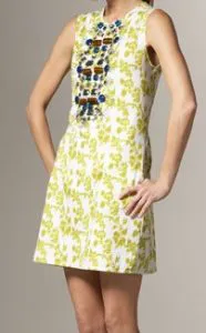 KAS New York Toby Floral-Print Shift Dress