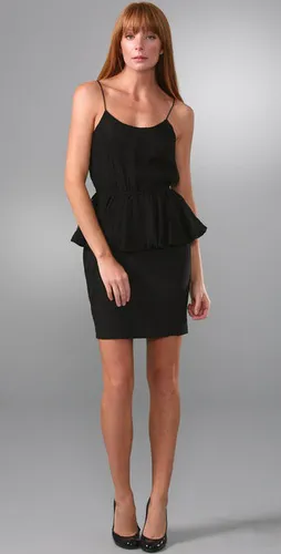 Lace Peplum Dress
