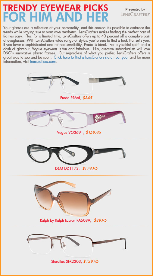 Sponsored Post Switch Up Your Glasses For Summer Lenscrafters Has